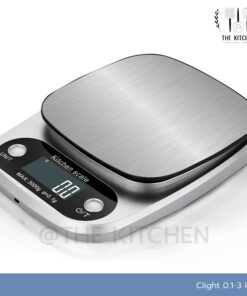 เครื่องชั่งดิจิตอล 3KG สีดำ รุ่นชาร์จแบต 3 in 1 เสียบปลั๊ก เครื่องชั่งอาหารดิจิตอล เครื่องชั่ง ตราชั่ง